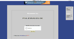 Desktop Screenshot of polisradio.se